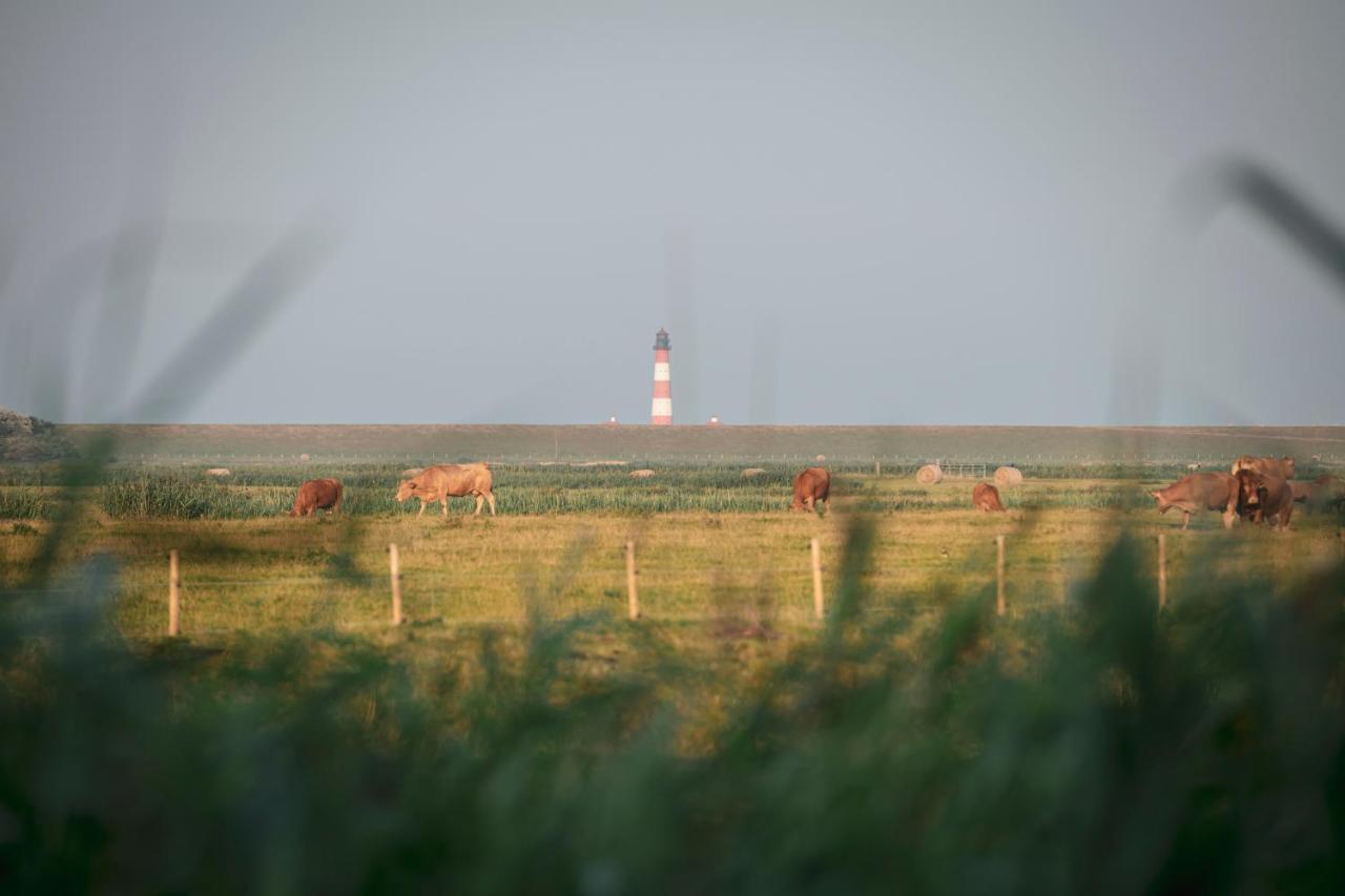 Kirchspielkrug Landhotel & Restaurant Westerhever Buitenkant foto