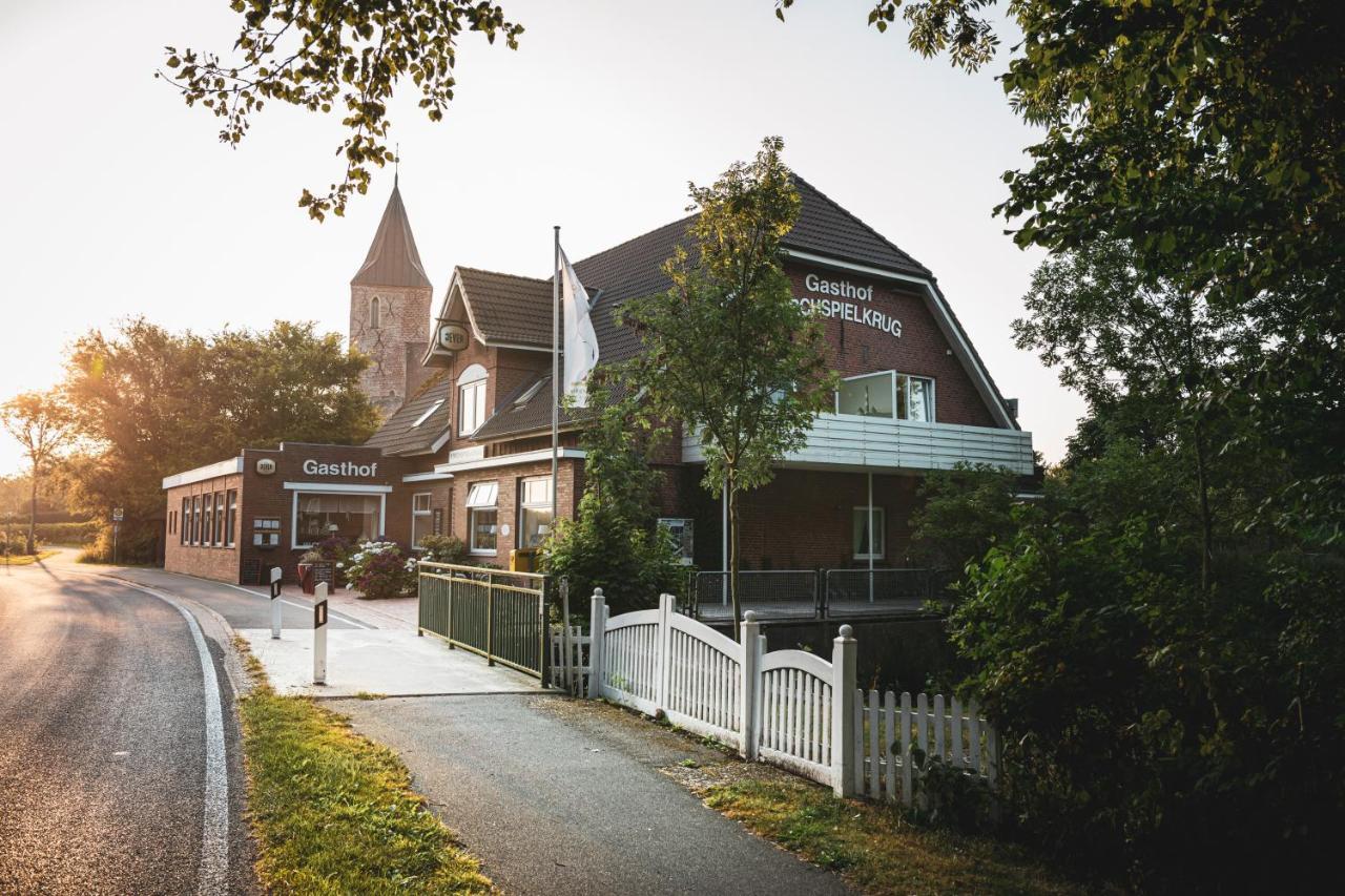 Kirchspielkrug Landhotel & Restaurant Westerhever Buitenkant foto